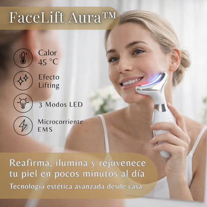 Masajeador facial LED FaceLift Aura™